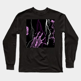 waves and lightning Long Sleeve T-Shirt